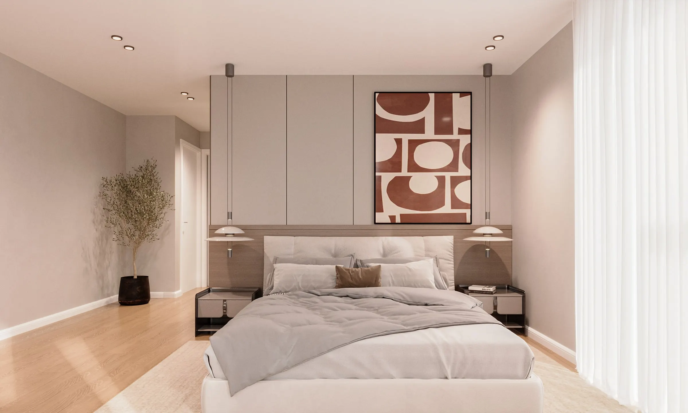 Visualisierung Schlafzimmer